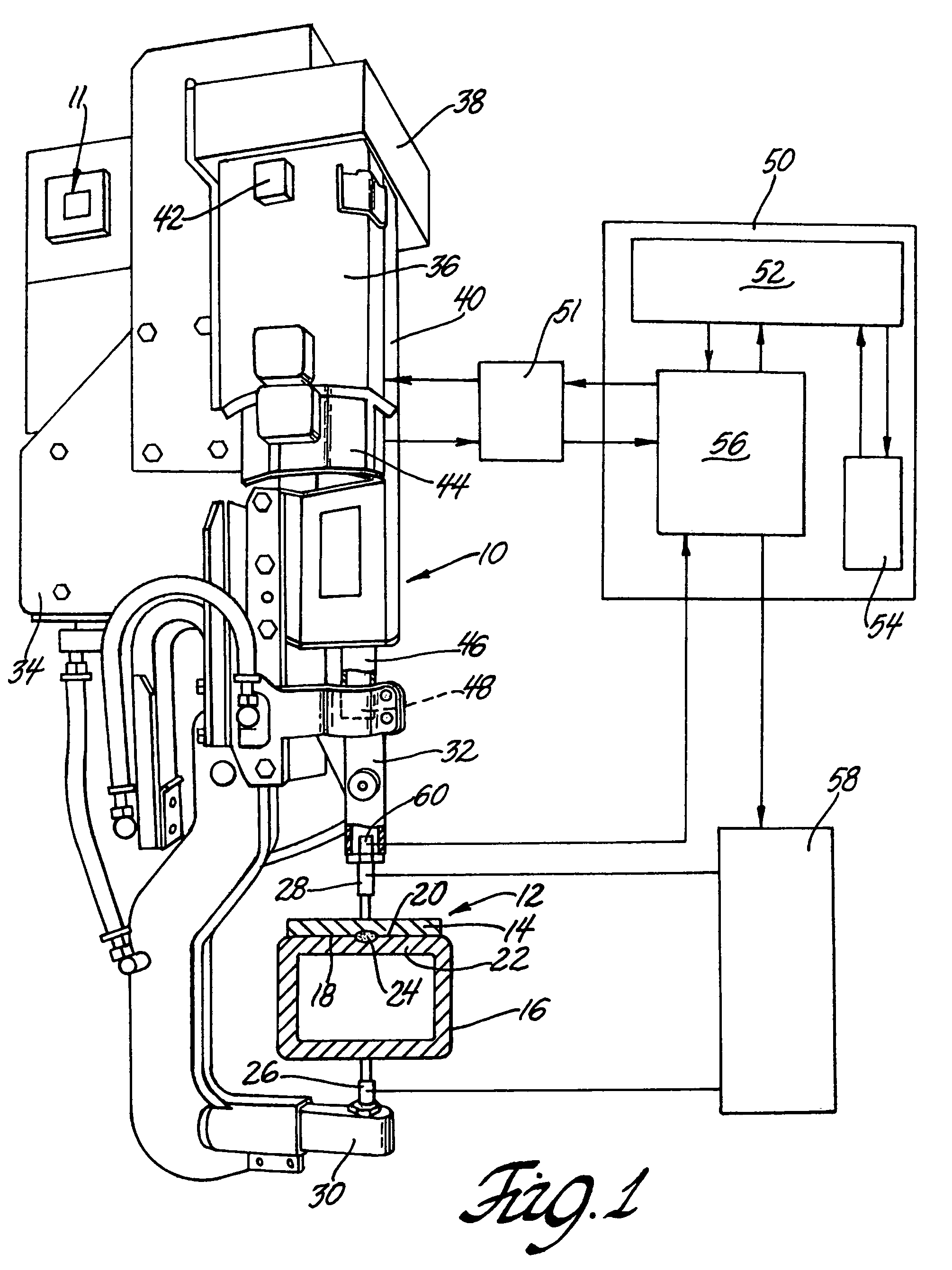 Sheet-to-tube resistance spot welding using servo gun