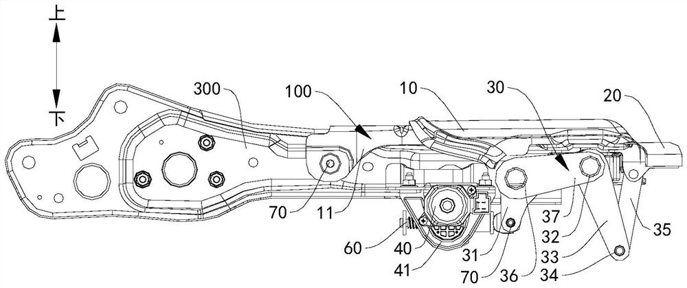 Leg support mechanism, seat and vehicle