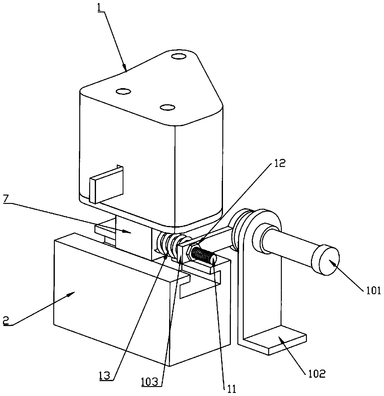 Gluing device used for plate edge sealing