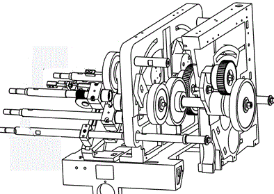 Anti-reversal device of rear roller drive in spinning frame