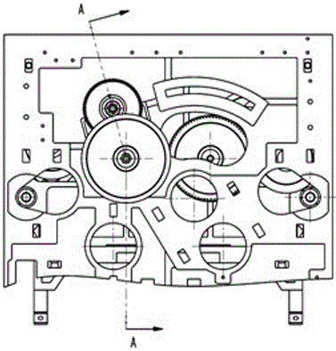 Anti-reversal device of rear roller drive in spinning frame