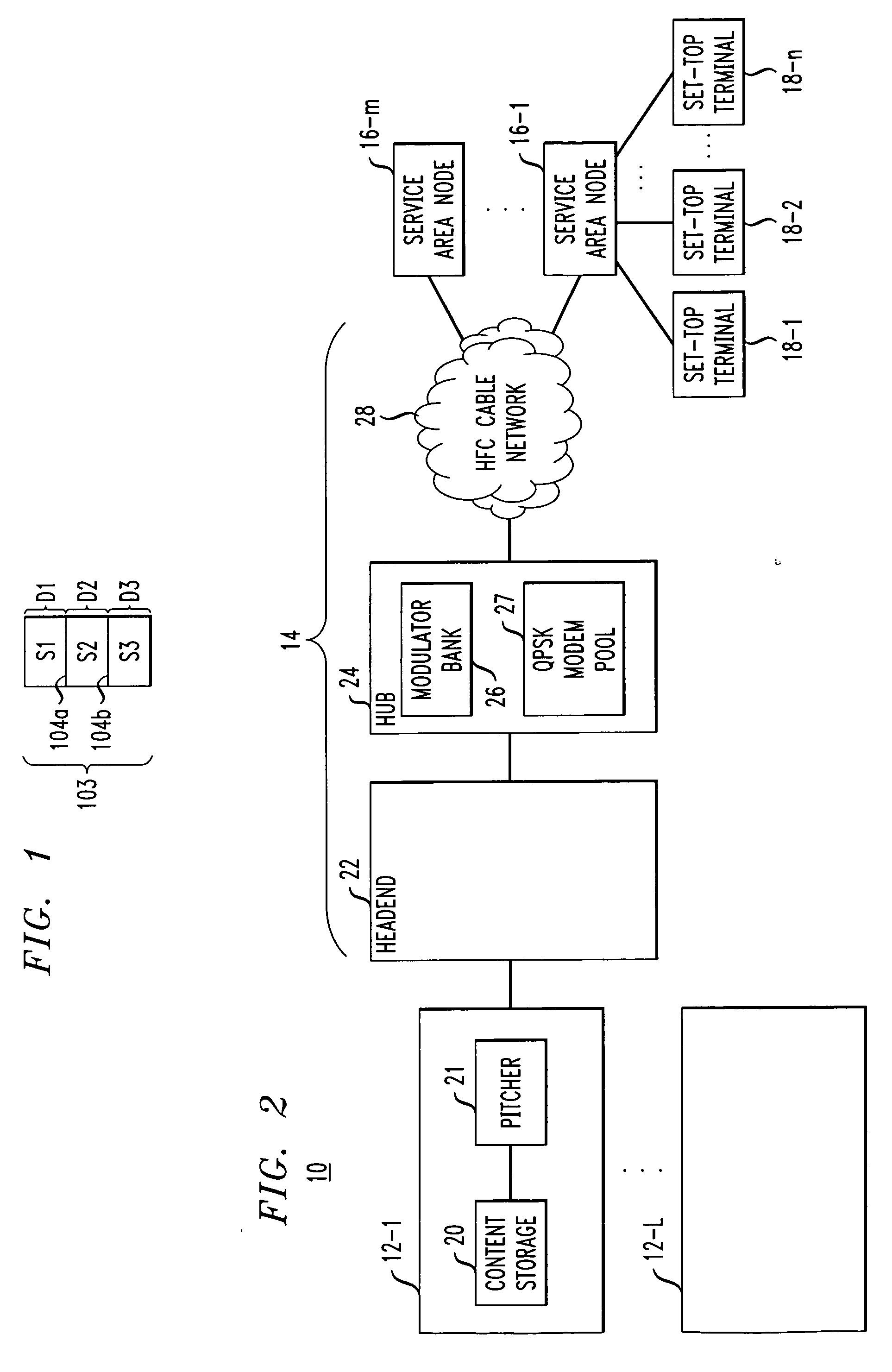 Technique for selecting multiple entertainment programs to be provided over a communication network