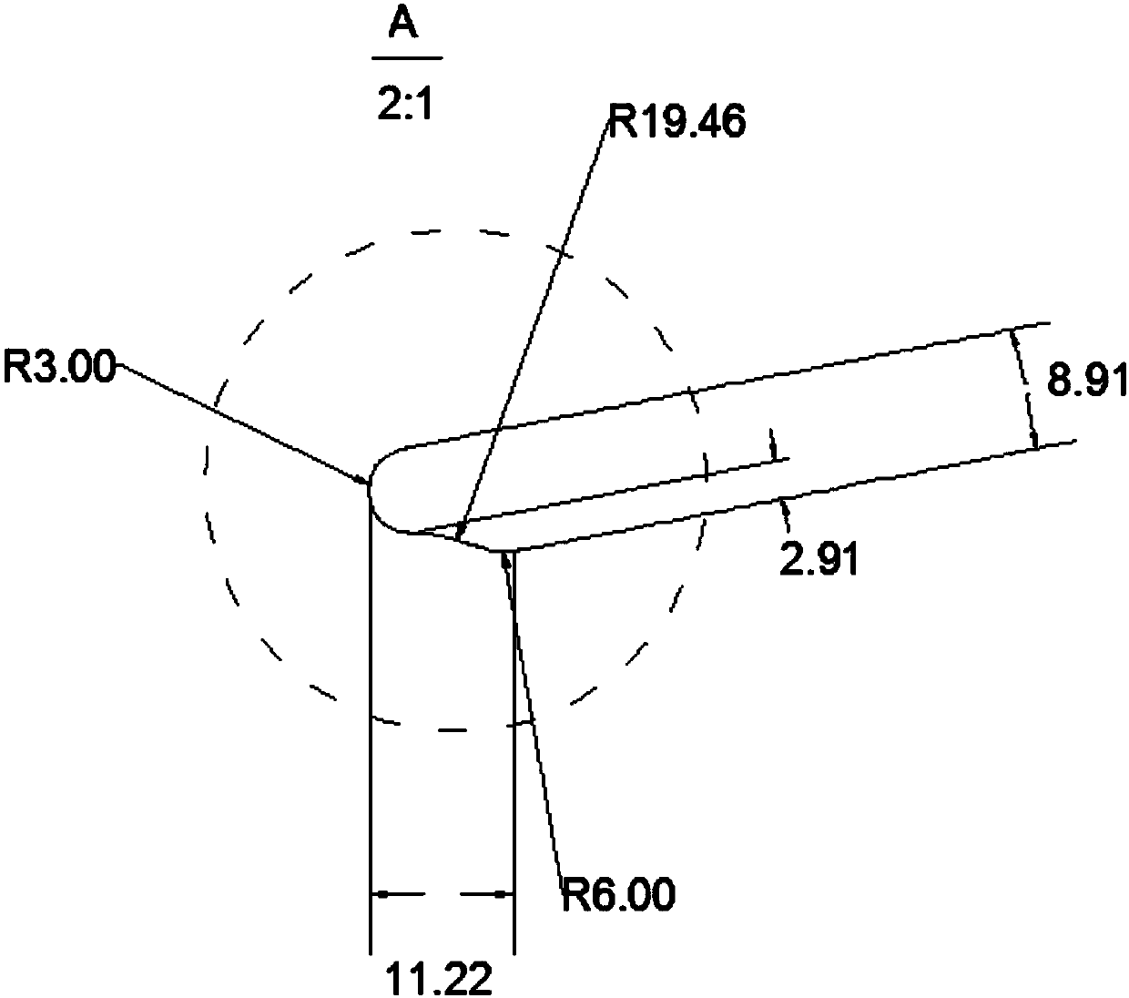 Roll shaft used for brush roll