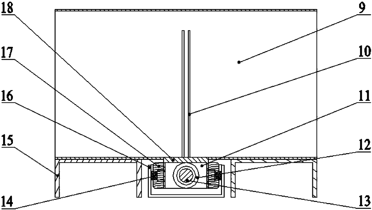 Artificial porous barrier model positioning and installation device for wind tunnel test