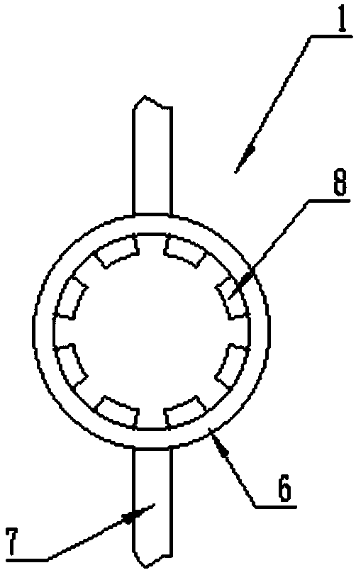 Efficient piston ring installing tool