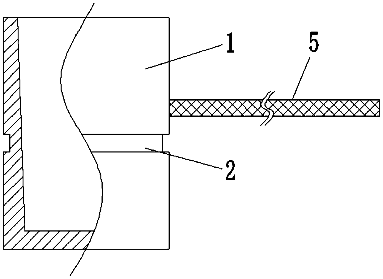 Novel separated steel slag and molten steel sampler