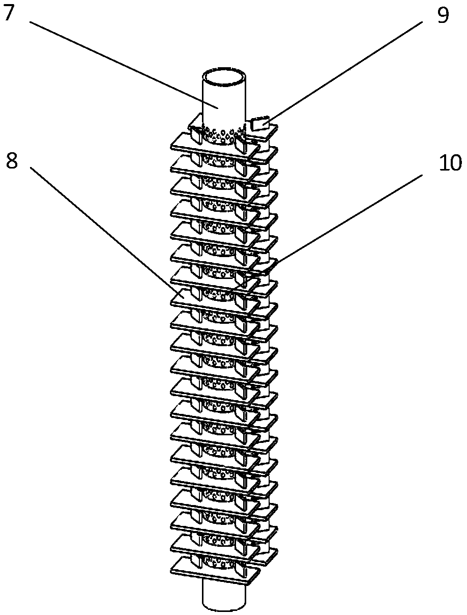 An anti-dust, anti-wear and anti-corrosion flue gas heat exchanger