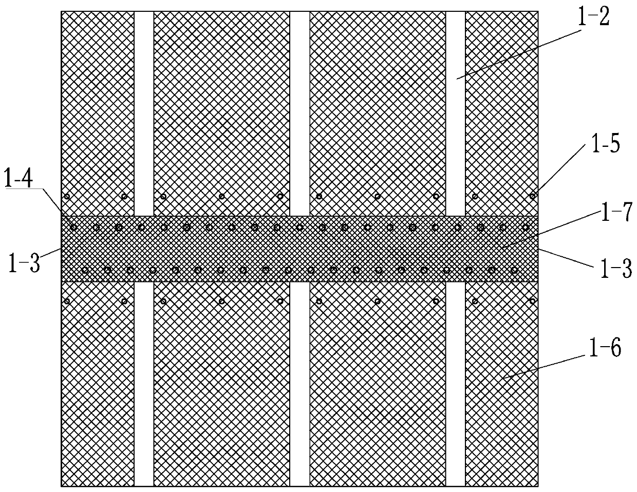 Lightweight thermal control support structure of space-borne antenna and space-borne antenna