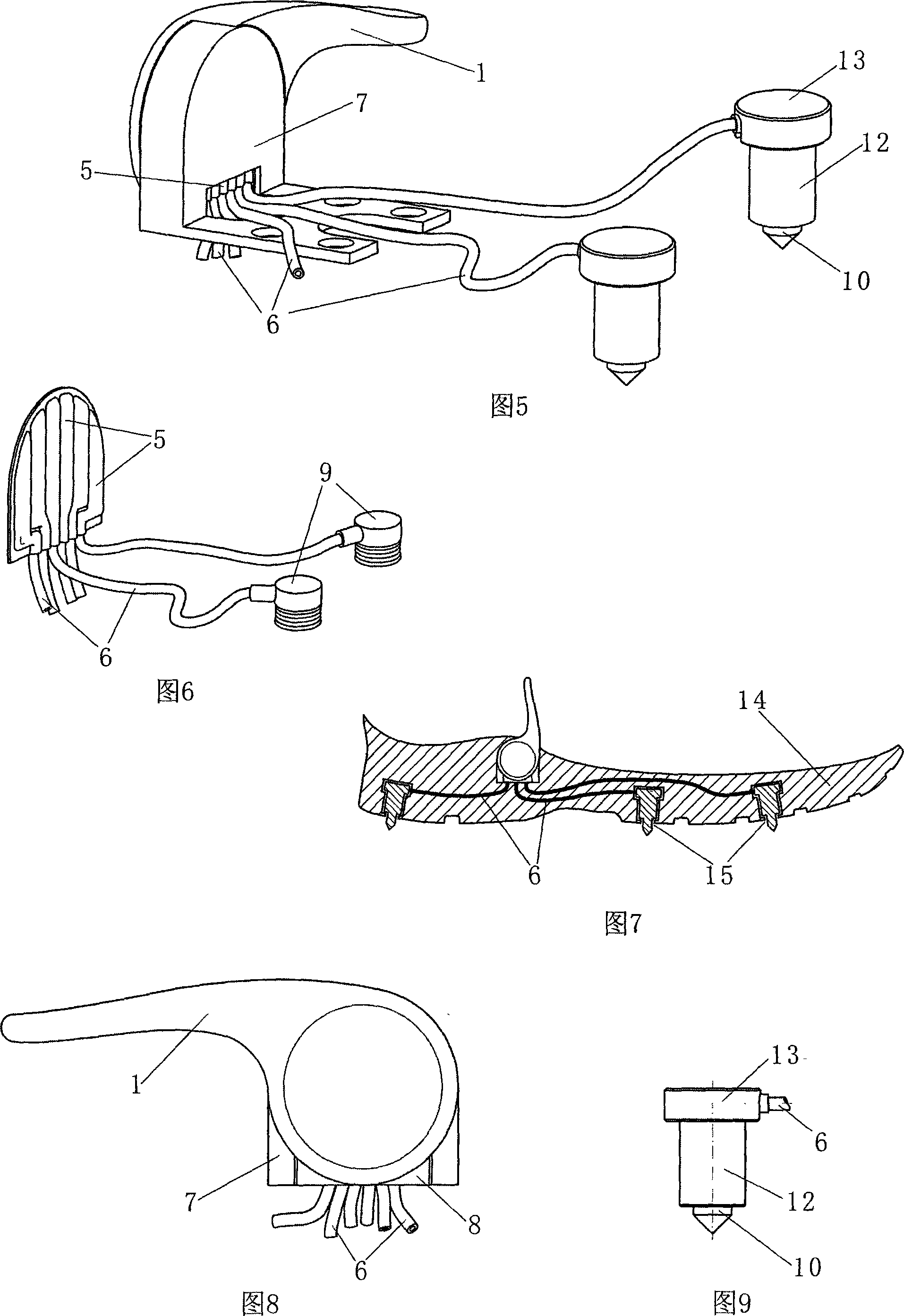 Antiskid shoe with hydraulically extending spikes