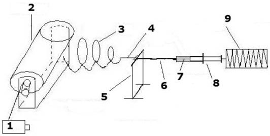 A kind of preparation method of superhydrophobic polylactic acid fiber