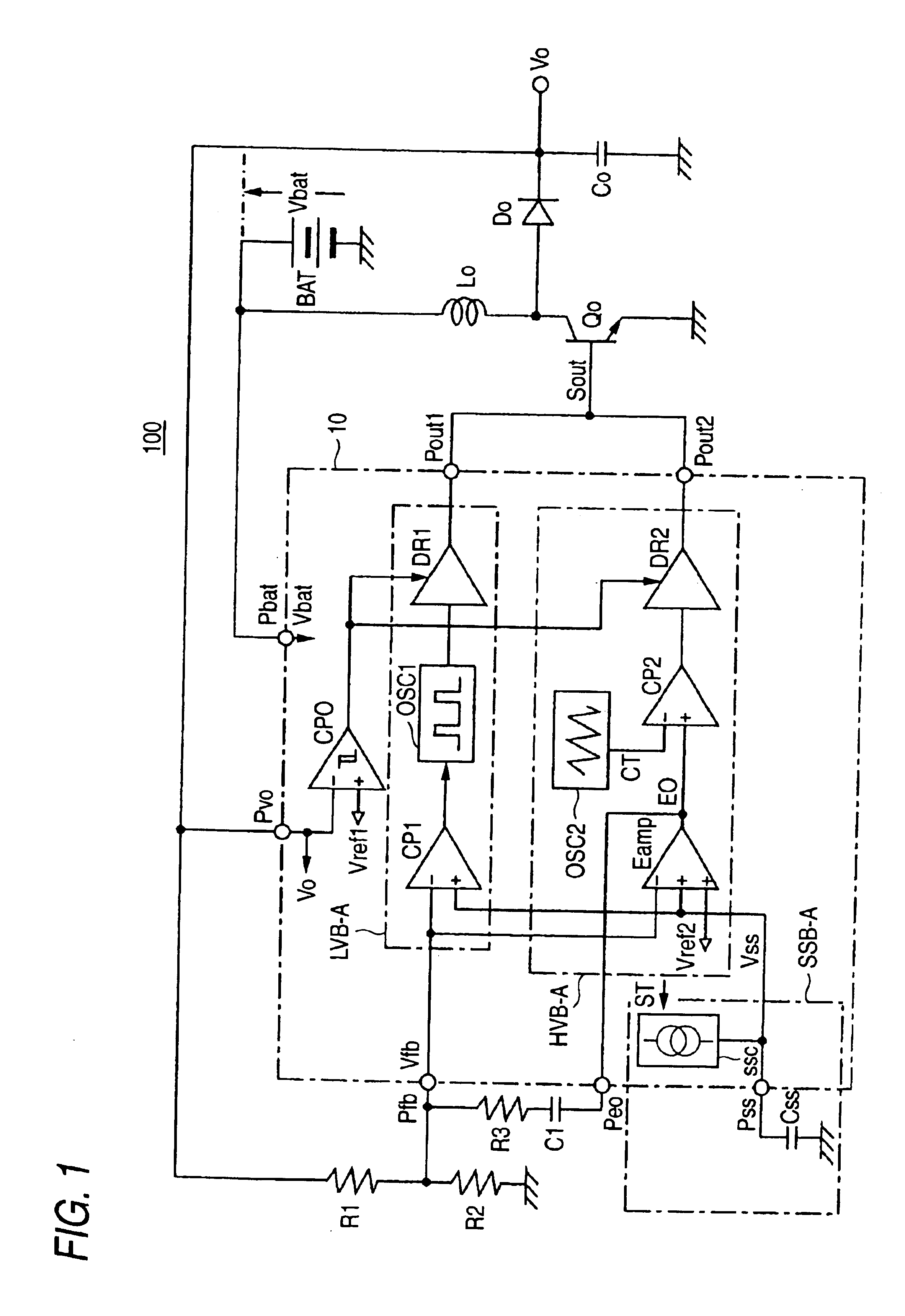 Switching power supply unit and controller IC thereof