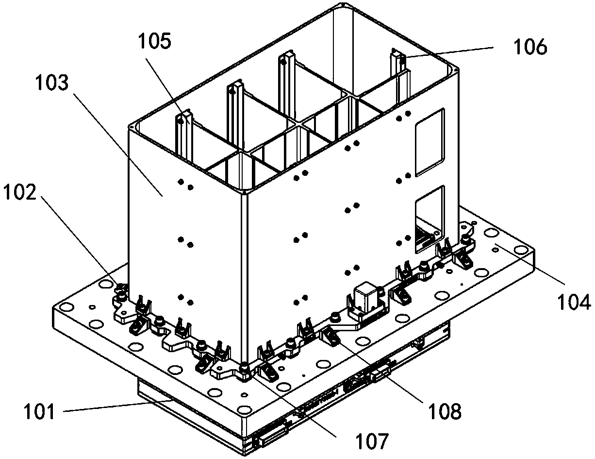 A layout structure of cryogenic heat pipes