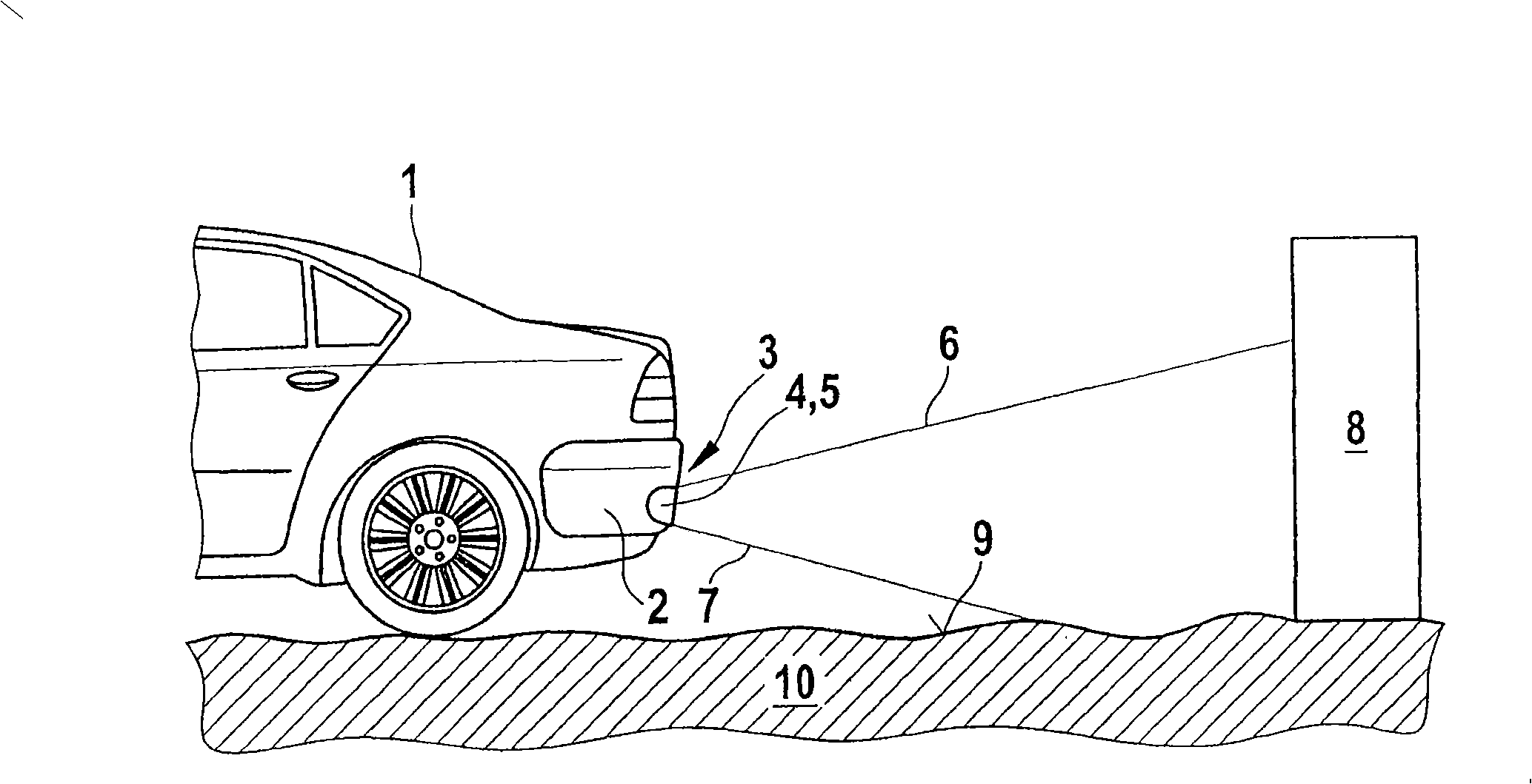 Method for a functional test of a distance measurement system
