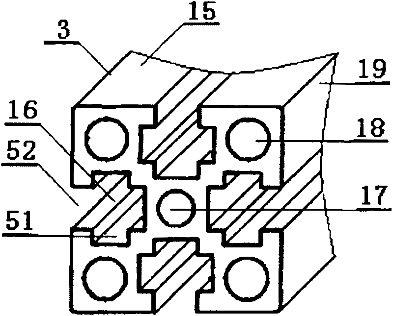 Method for manufacturing split mounting type electric box and components thereof