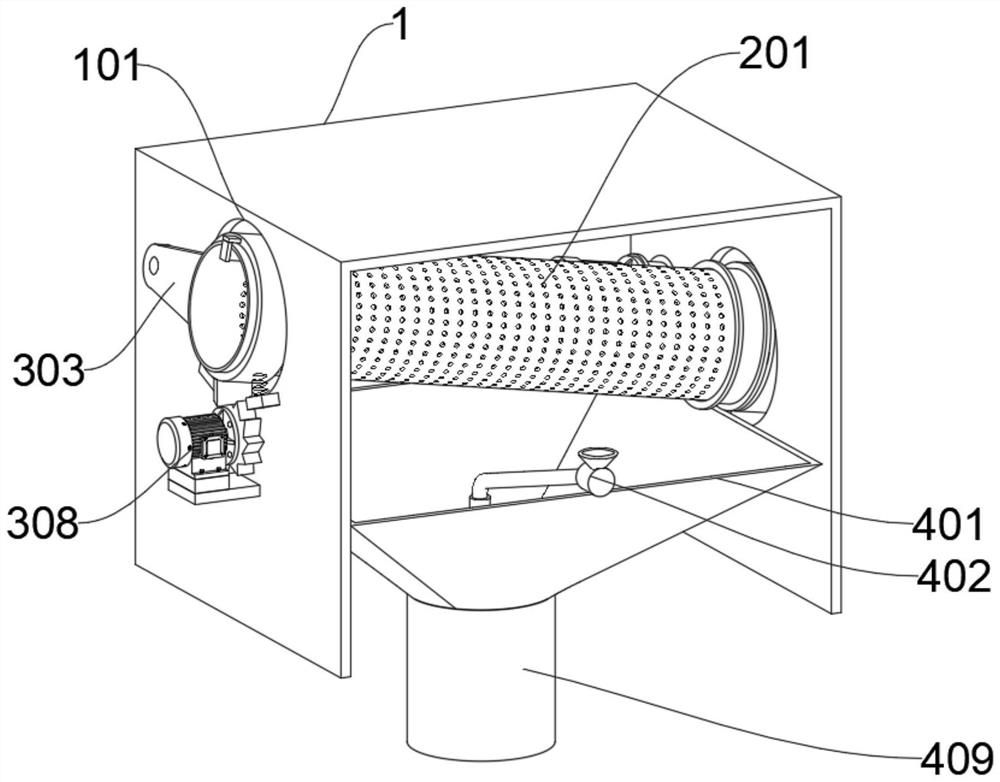 Environment-friendly mechanical wastewater purification device