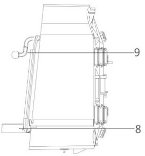 Skin detection and treatment device utilizing five spectrums in coordination and skin detection and treatment method