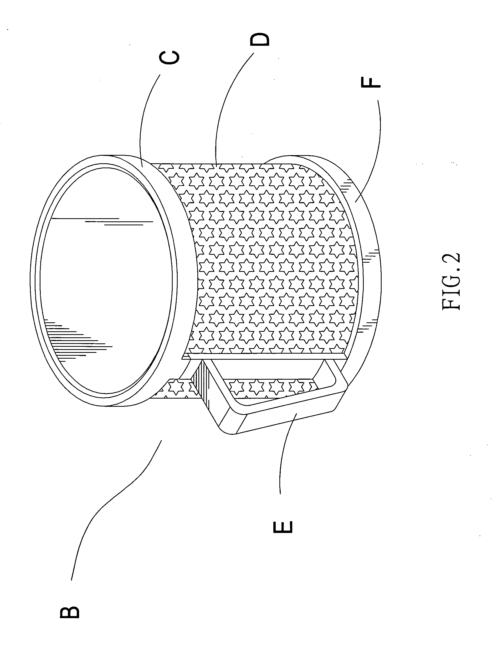 Cup assembly structure