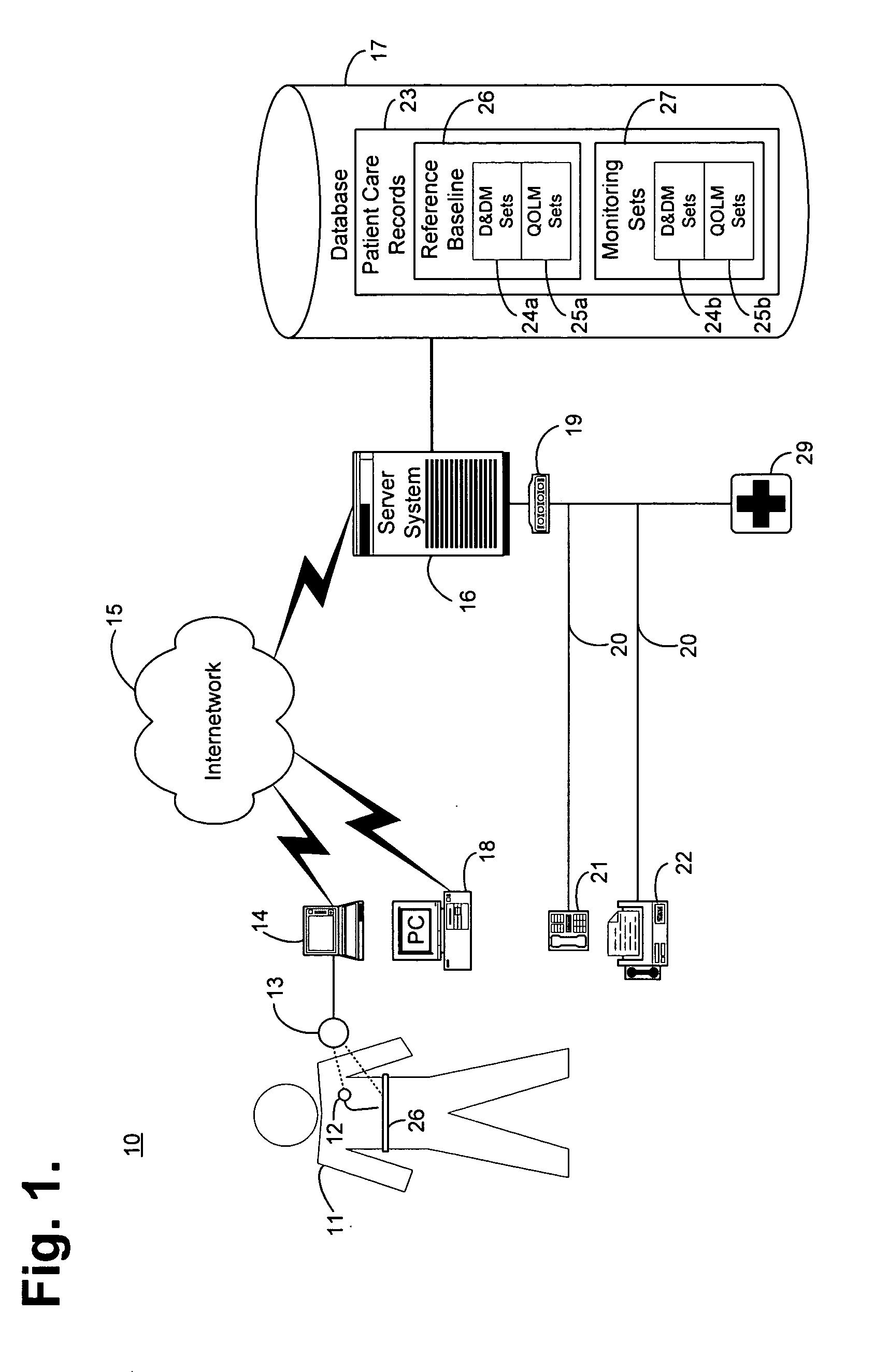 System and method for analyzing a patient status for atrial fibrillation for use in automated patient care