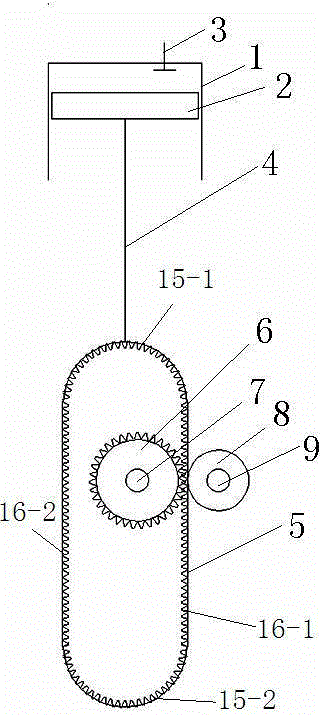 Cycle internal combustion engine capable of implementing constant-volume combustion