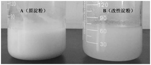 Thermochemically modified starch and its preparation method