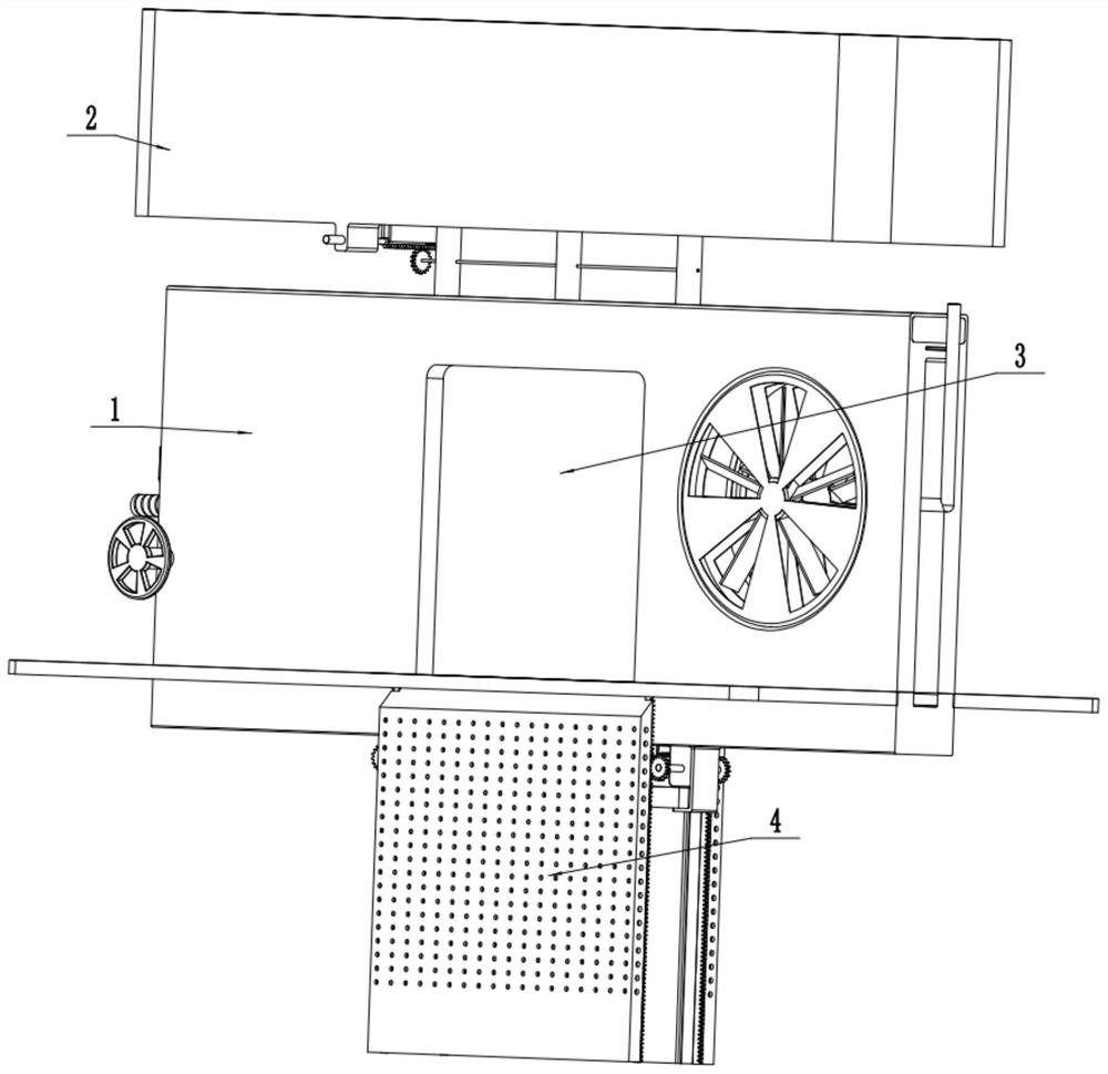 Fireproof door with fire extinguishing function