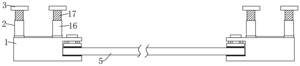 Assembly type suspended ceiling mounting structure