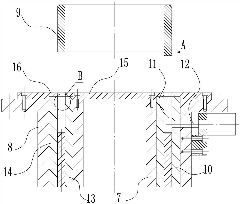 Radiation disc structure and processing method of heat insulation ring on radiation disc