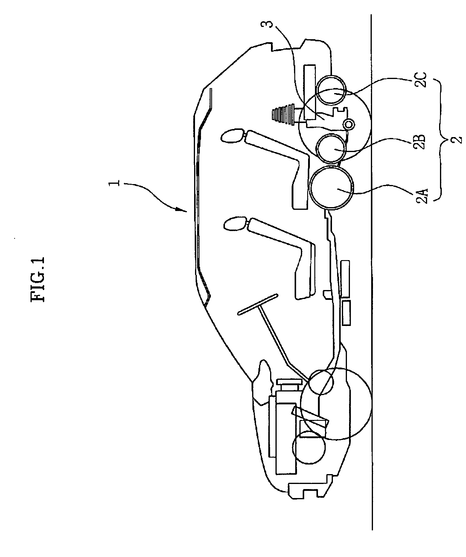 Rear impact shock absorbing structure for fuel cell vehicle