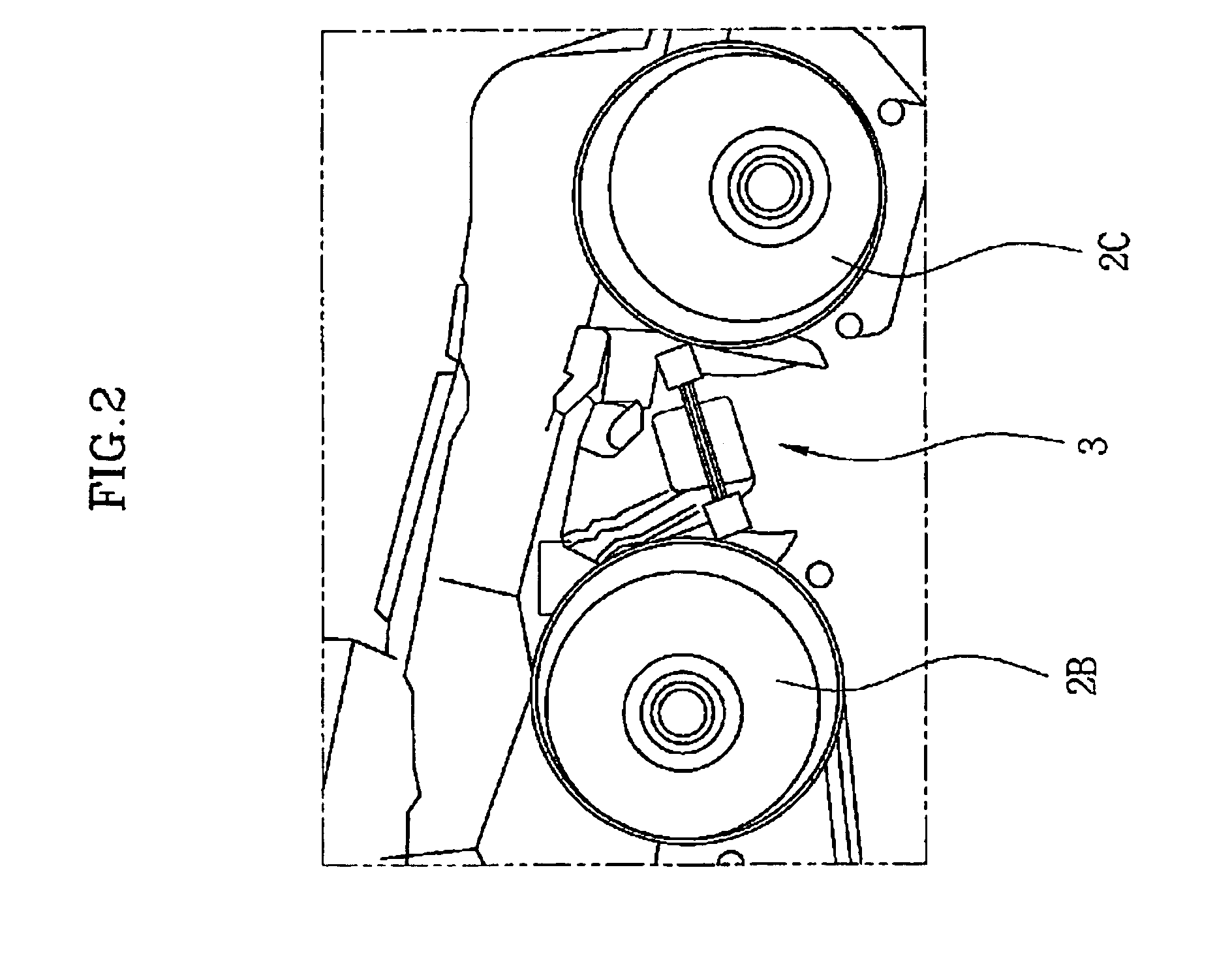 Rear impact shock absorbing structure for fuel cell vehicle