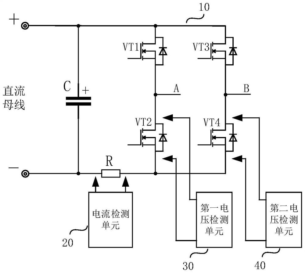 Switching tube junction temperature detection method, motor controller, motor control system and medium