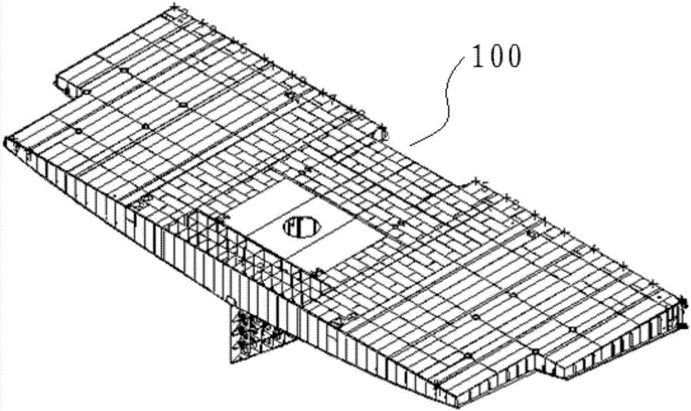 Control method for ship-body section carrying accuracy based on OTS