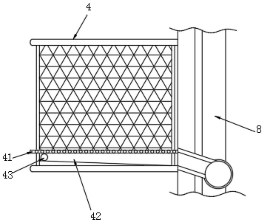 Chicken raising integrated equipment based on ecological environmental protection