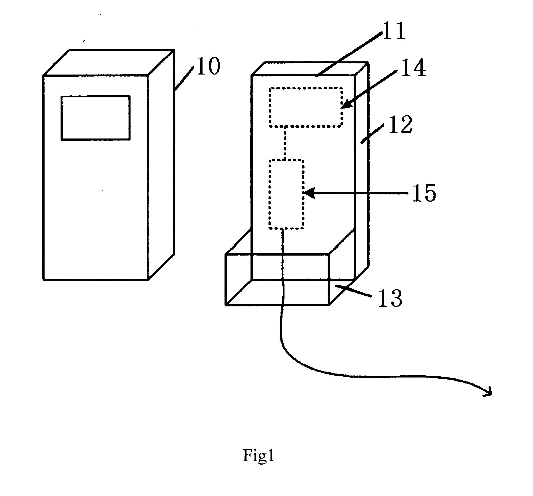 Method for coupling the mobile terminal with the adapter