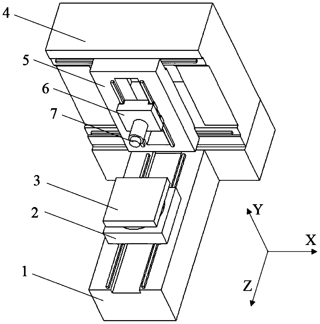 A design method of four-point support for the bed of a horizontal machining center