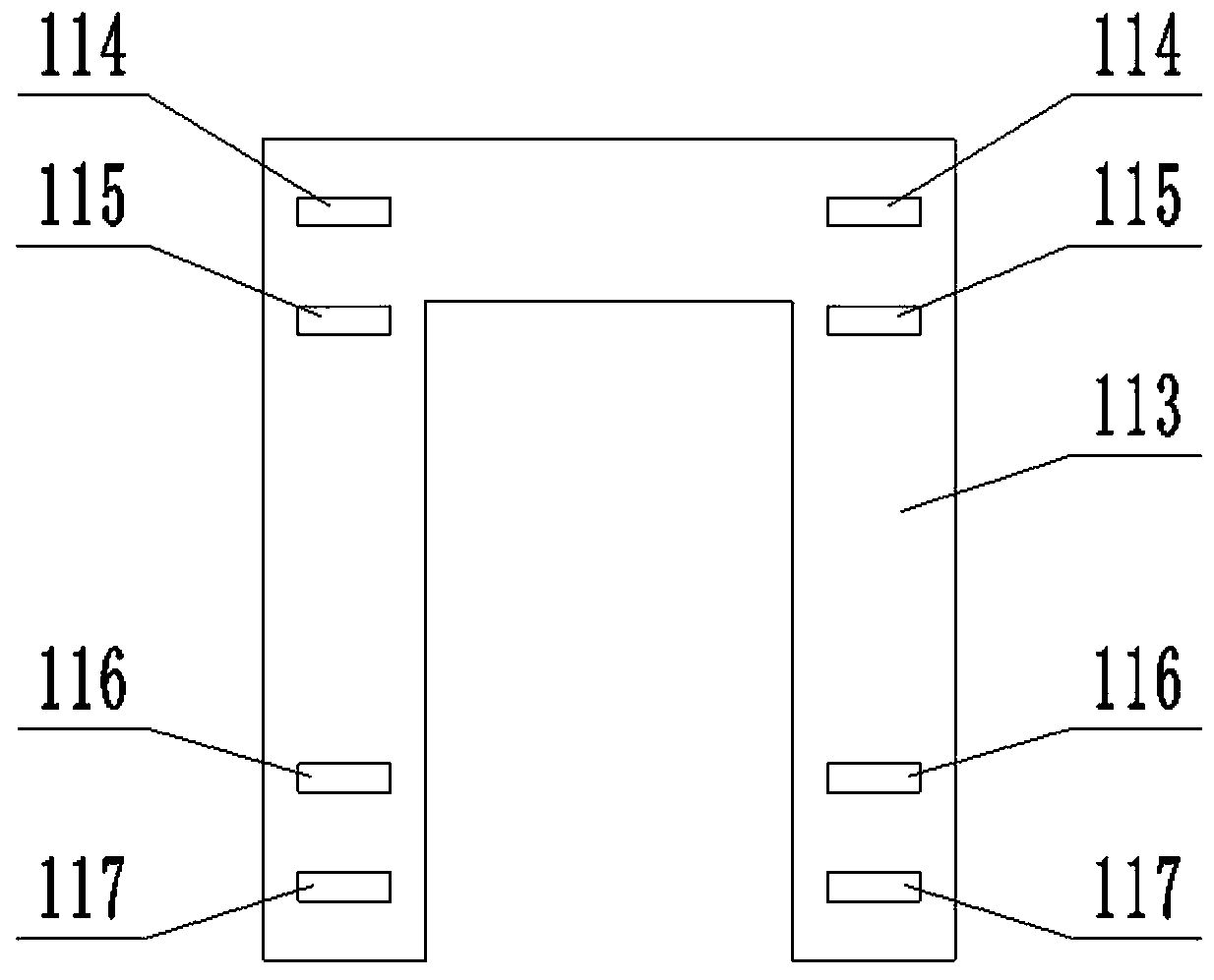 Outer-circle ultrasonic honing device