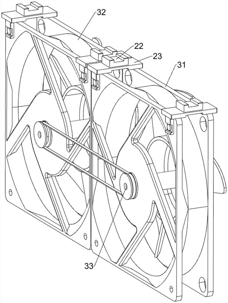 Ventilation device for electronic product assembly workshop