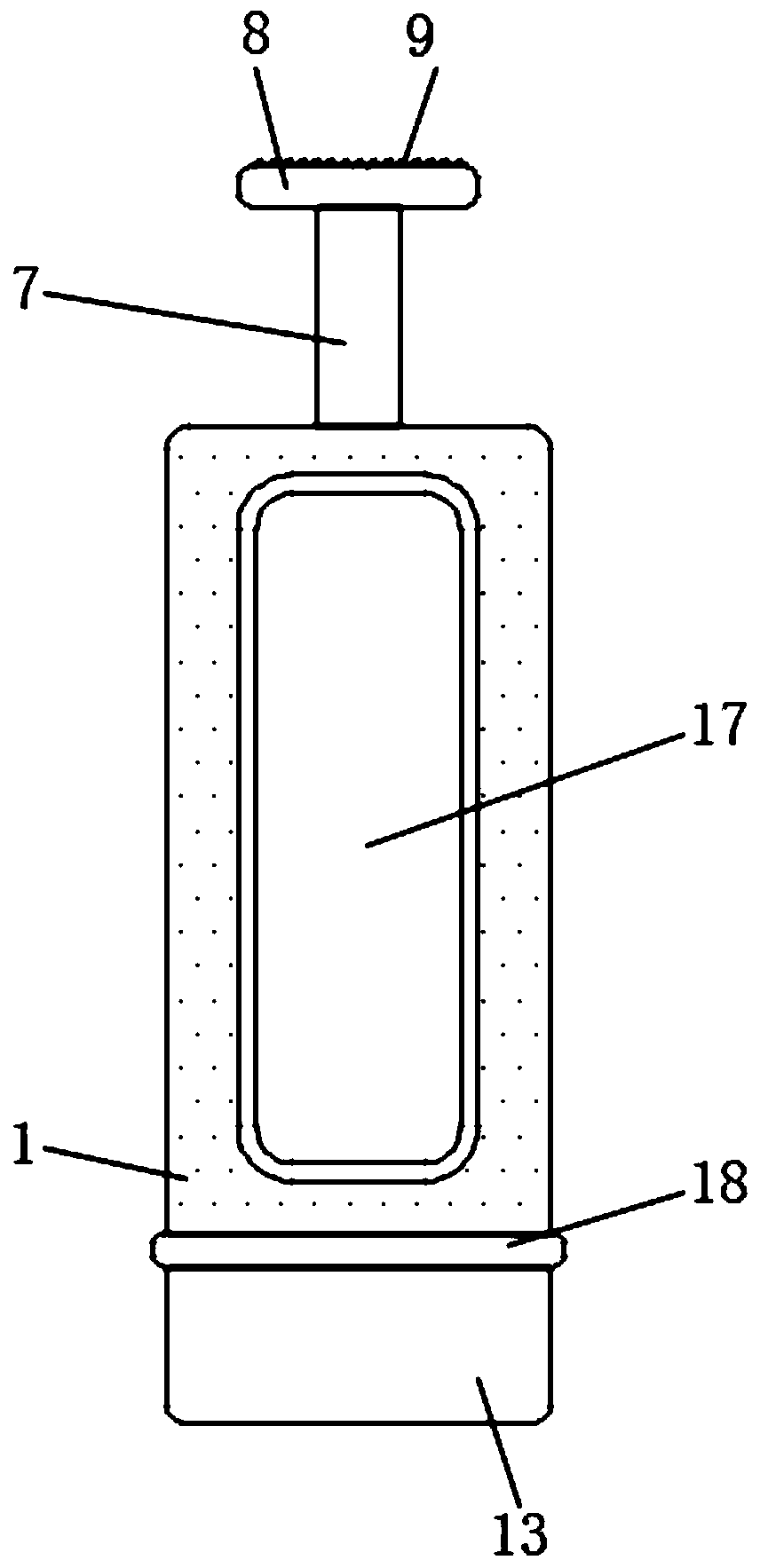 Cell collector for biological genetic test