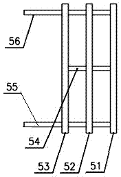 Multilevel particle filter used in MOCVD device