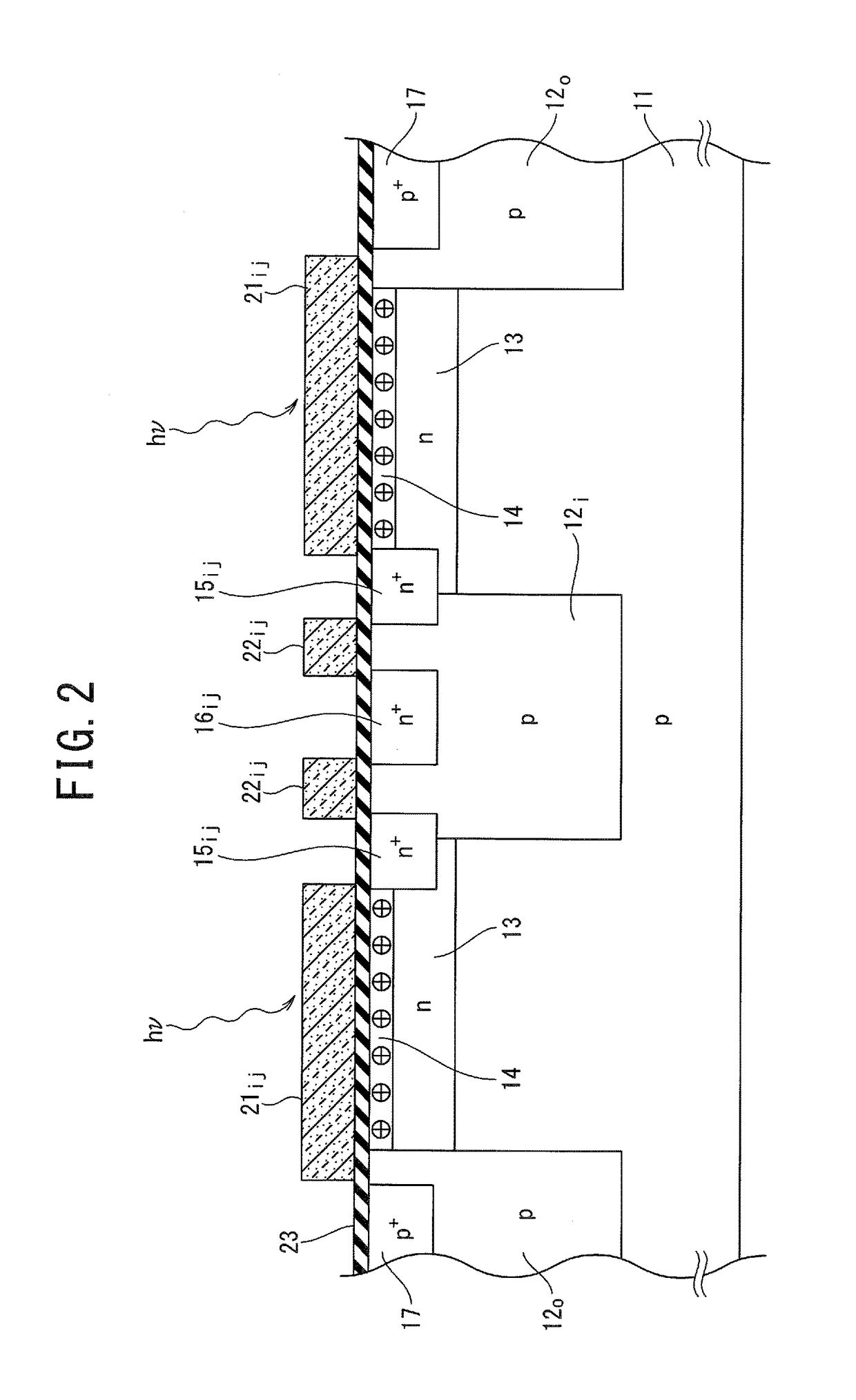 Optical detection element and solid-state image pickup device