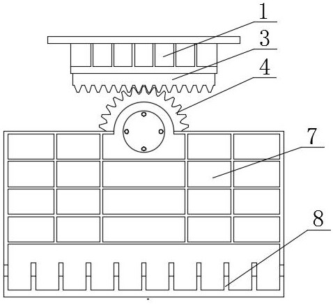 Swing type energy dissipation and shock absorption mechanism suitable for fabricated building