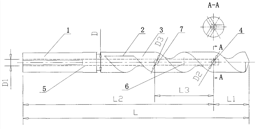 Correcting drill bit based on liquid support