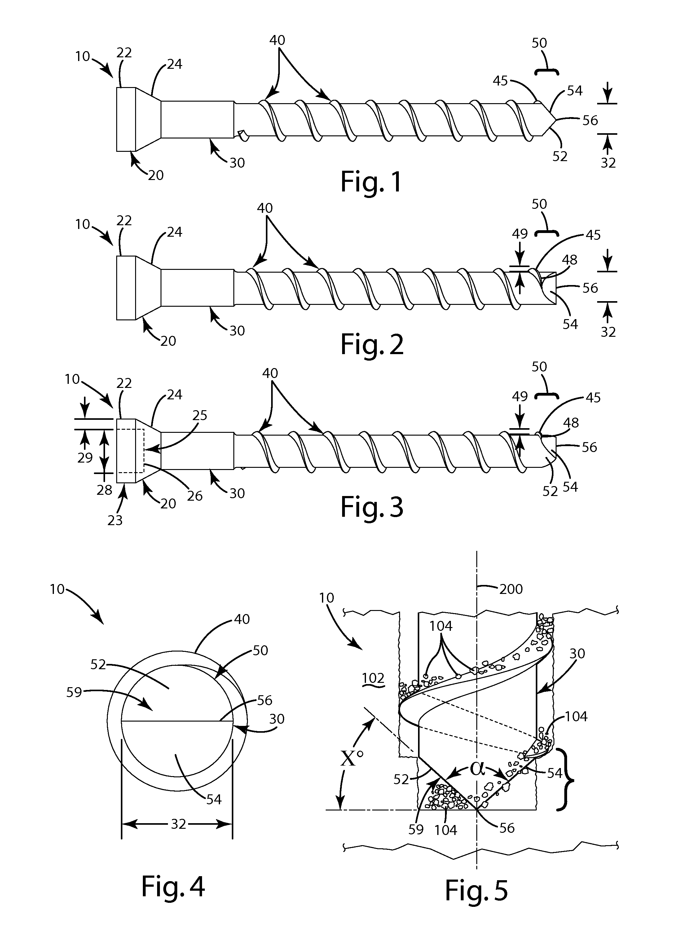 Fastener, installation tool and related method of use