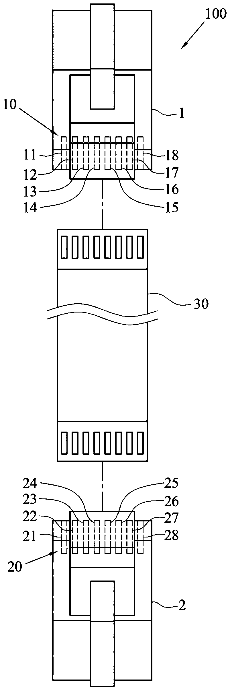 Ethernet transmission line