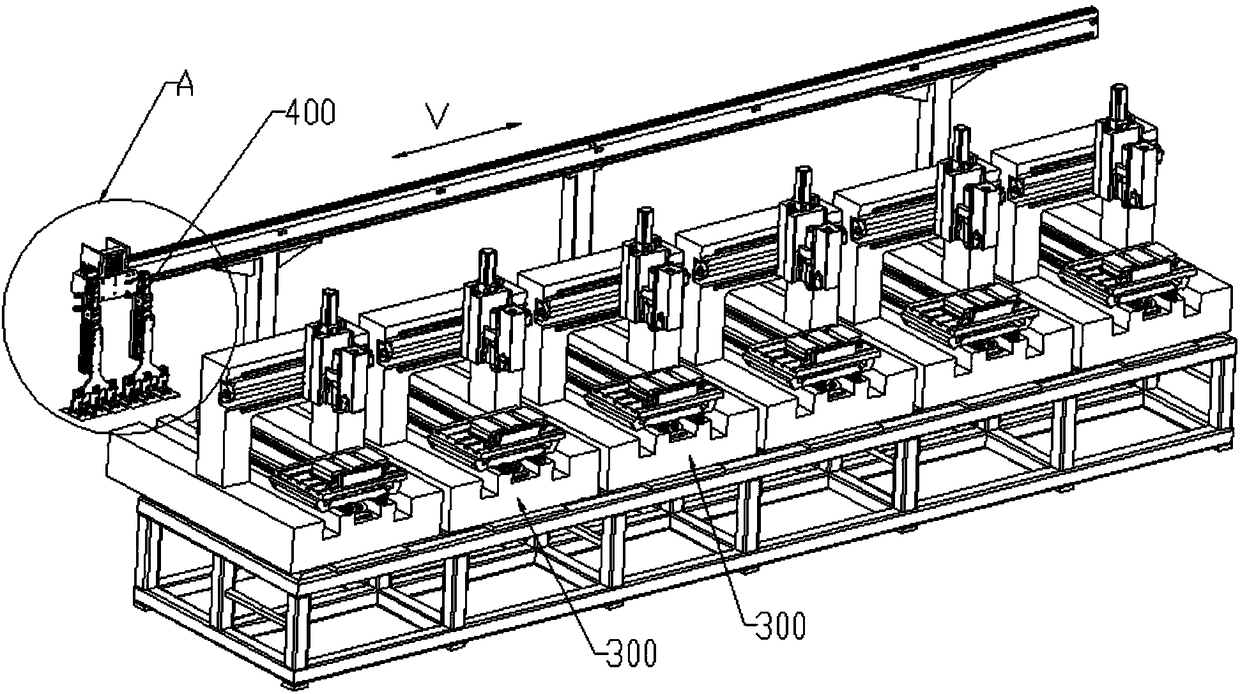 Machining line