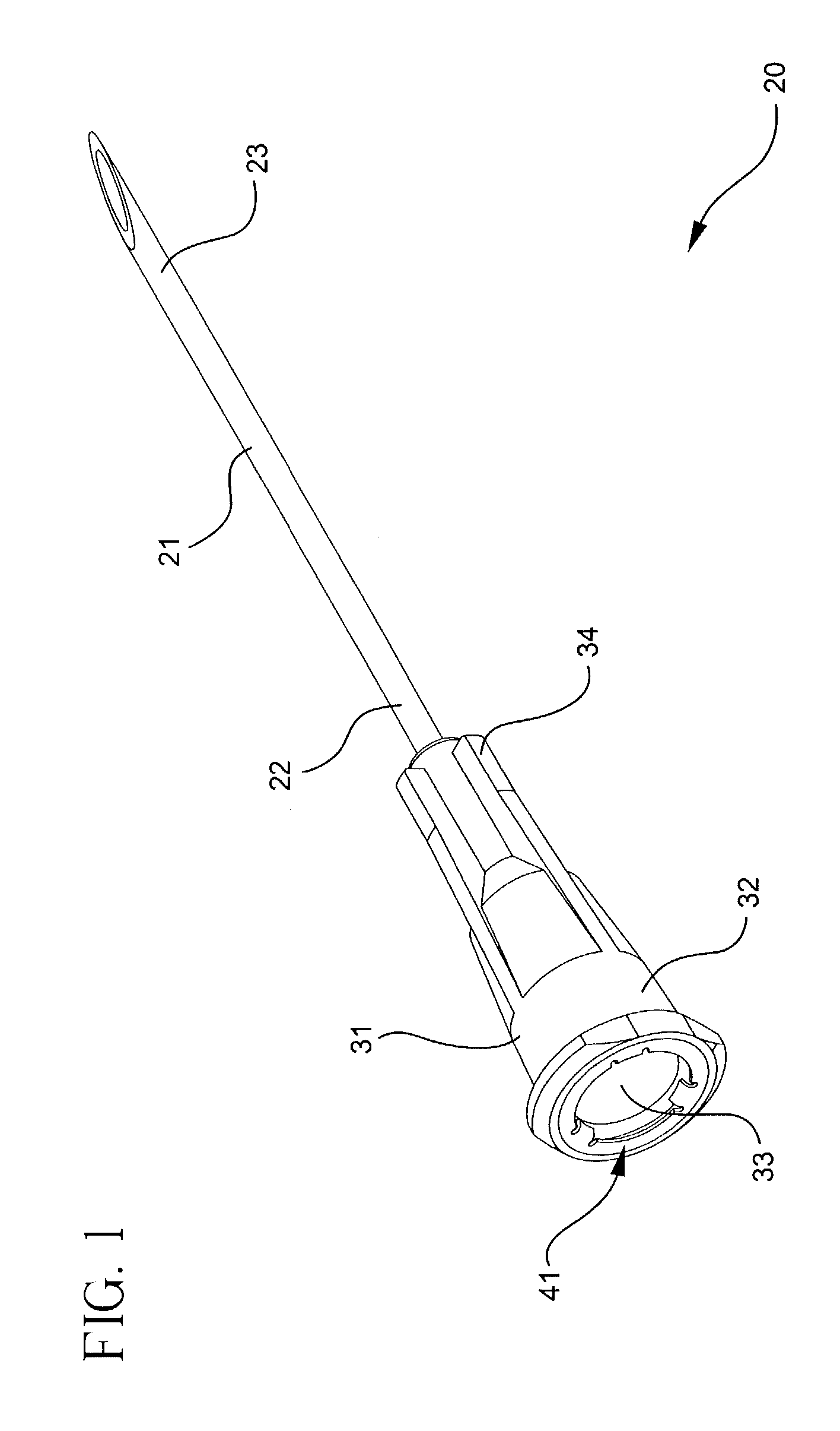 Medical device having releasable retainer
