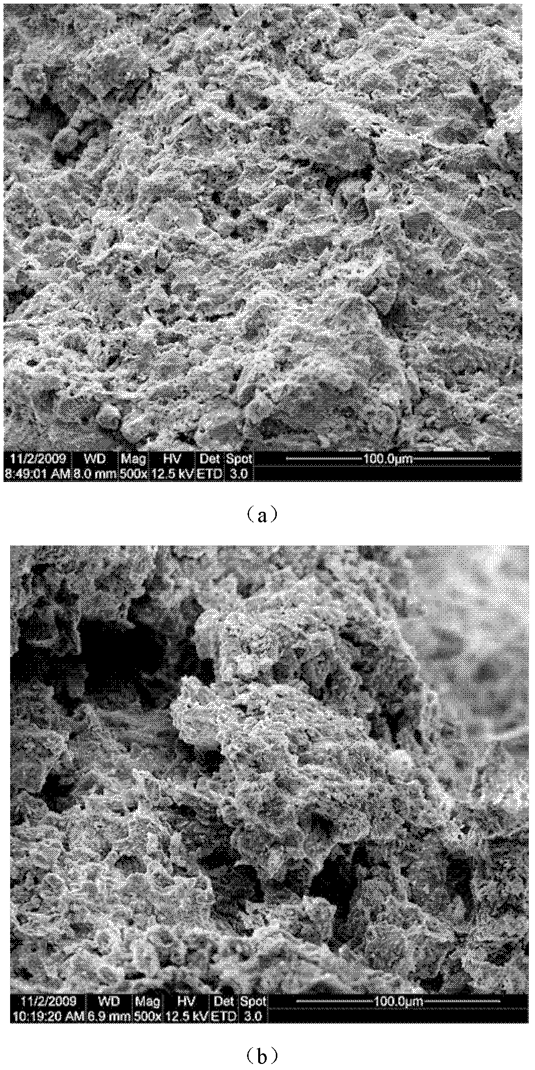 Modified zeolite filling material BMZ-1 and its preparation method and application