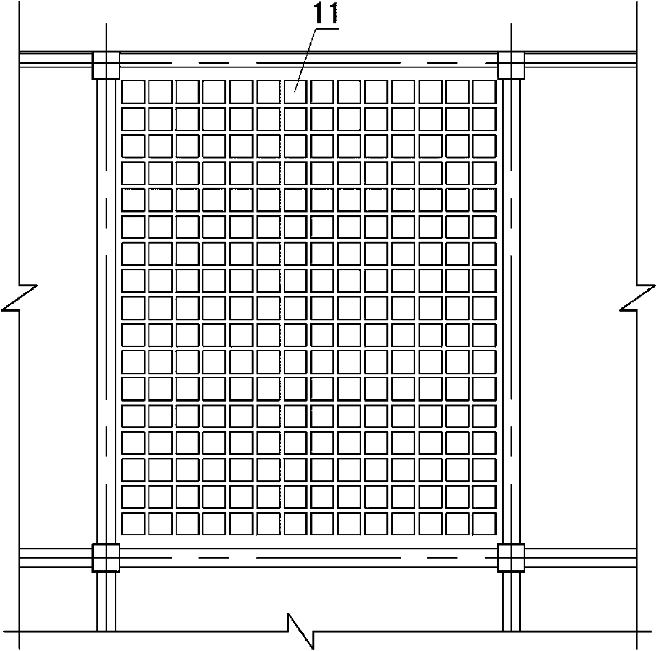 Perlite polyphenylene compound filling block, method for preparing same and filled floor plate construction method