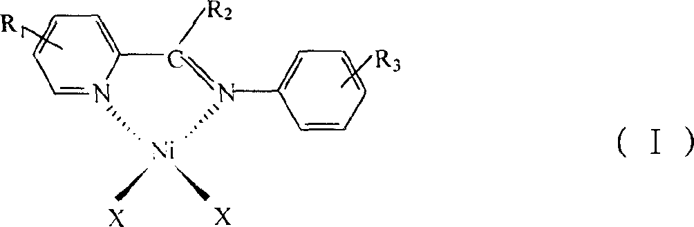 Ethene polymerization catalyst for homemade comonomer, preparation process and application thereof