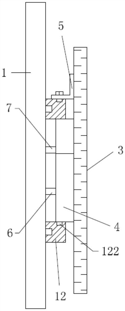 Assembly type wall surface mounting structure with local reinforcement design