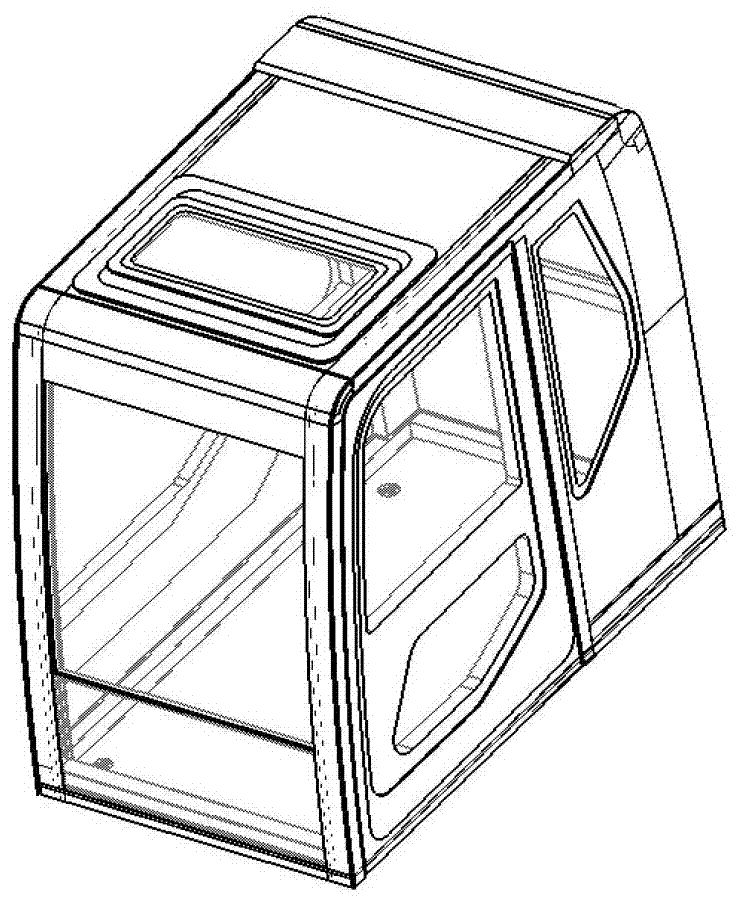 A cab design method based on cab sound insulation analysis